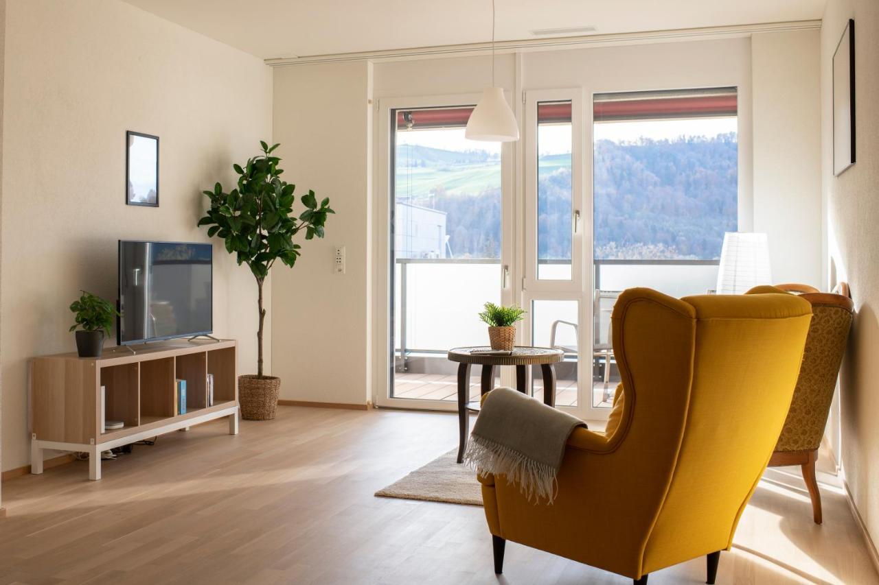 Senevita Dorfmatt Ferienwohnungen Und Apartments Münsingen Exterior foto