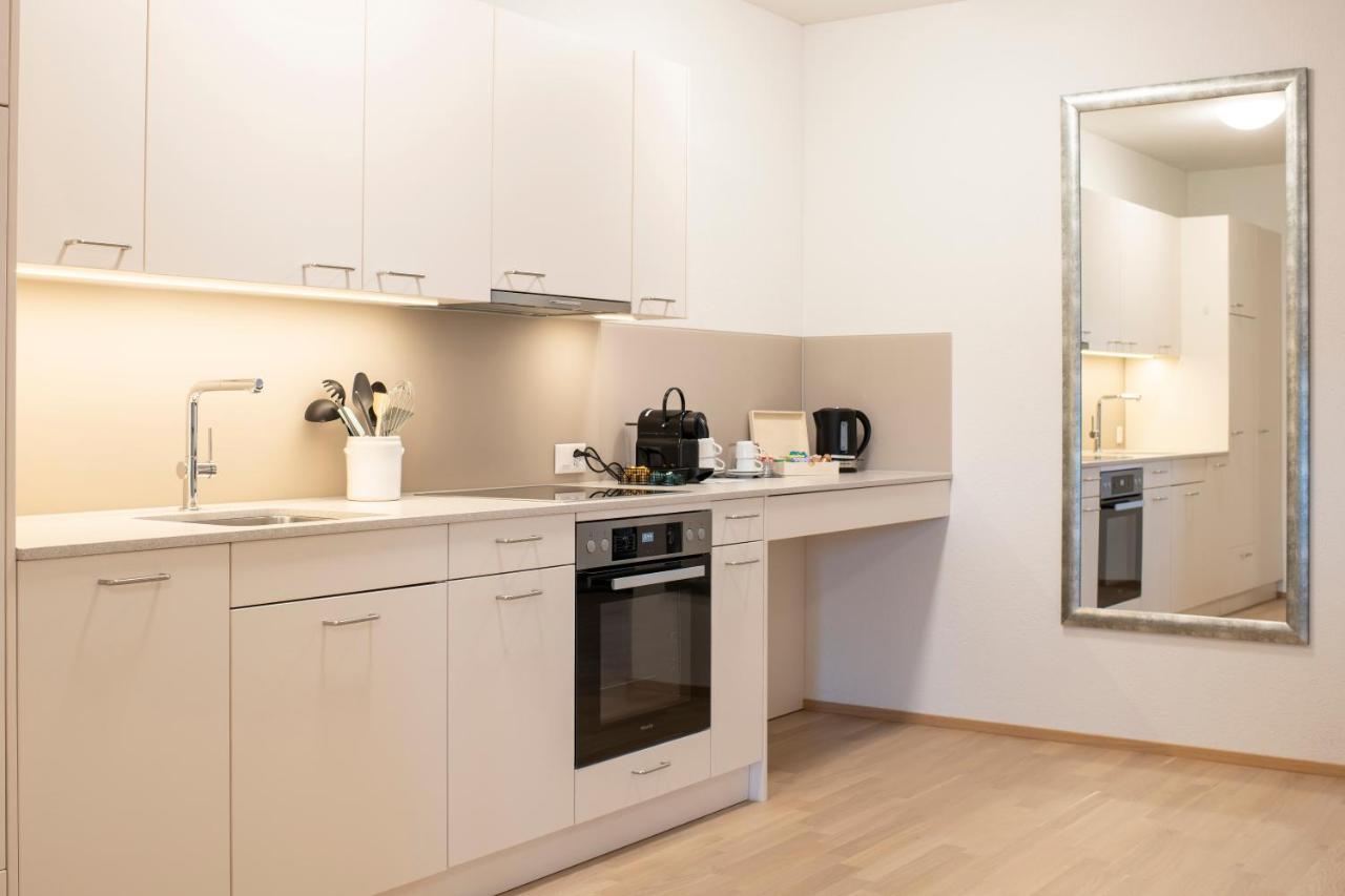 Senevita Dorfmatt Ferienwohnungen Und Apartments Münsingen Exterior foto
